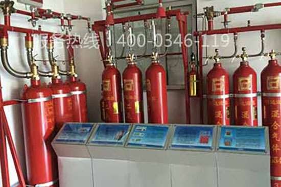 清華大學(xué)動(dòng)力車間氣體滅火施工