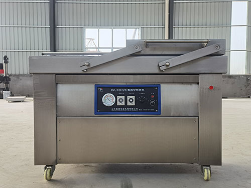 羊肉卷肉制品雙室真空包裝機(jī)-